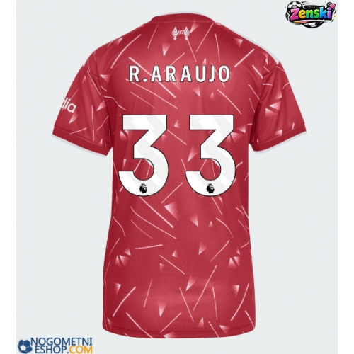 Ženski Nogometni dresi Liverpool Ronald Araujo #33 Domači 2026-27 Kratek Rokav